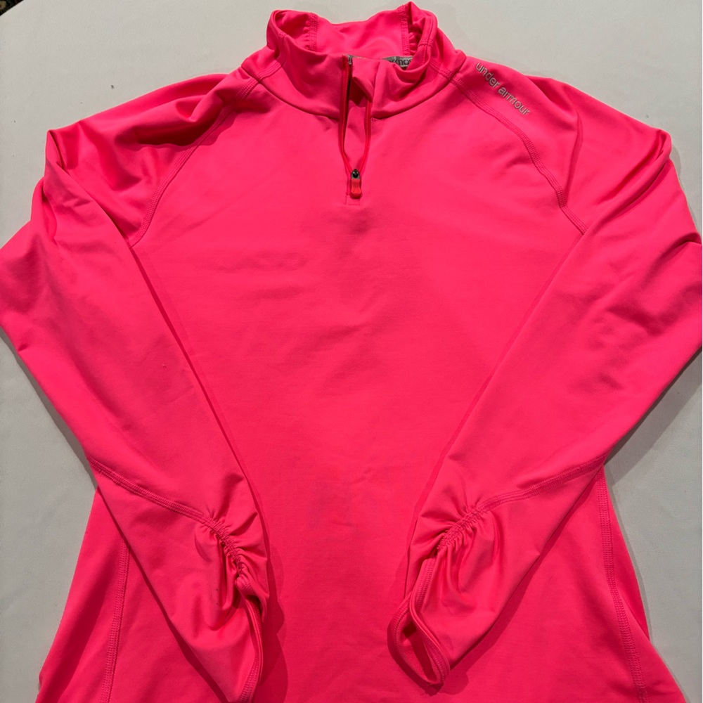 Under Armour Women's Pink Long Sleeve Top